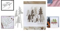 Durable Carbon Steel Die Cut Stencils – Perfect for Scrapbooking & Card Projects