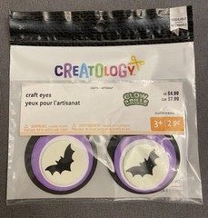 16 LOT CREATOLOGY FOAM STICKERS HALLOWEEN WIGGLE EYES CRAFT EYES SKULLS SKELETON