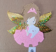 Any 1 Tooth Fairy Girl For Scrapbooking & Cards See Pics #1-4