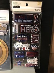 Scrapbook Stickers Marines Lot Of 5 Packages. NEW Hero Marines USA Military Flag