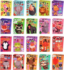 Cute Animal Stickers for Kids – 100 Reusable Sheets