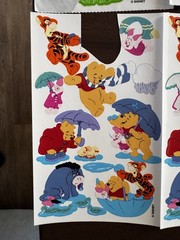 Vintage Winnie The Pooh Sticker Lot Sandylion Disney Tigger Eeyore Piglet 90s