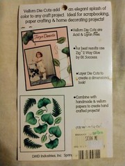 Paper Reflections 13 Vellum Die Cuts “Pressed Leaves” Stickers