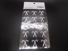 Christmas paper crafts Glitter candy canes w/ Gemstones 15pc