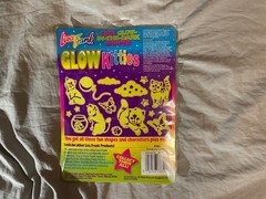 Lisa Frank Glow in the Dark Kitties Shapes SEALED 1990’s Vintage