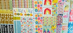 MASSIVE LOT! 7099+ STICKERS! Happy Fun Themed Bright Vibrant Cartoon Characters