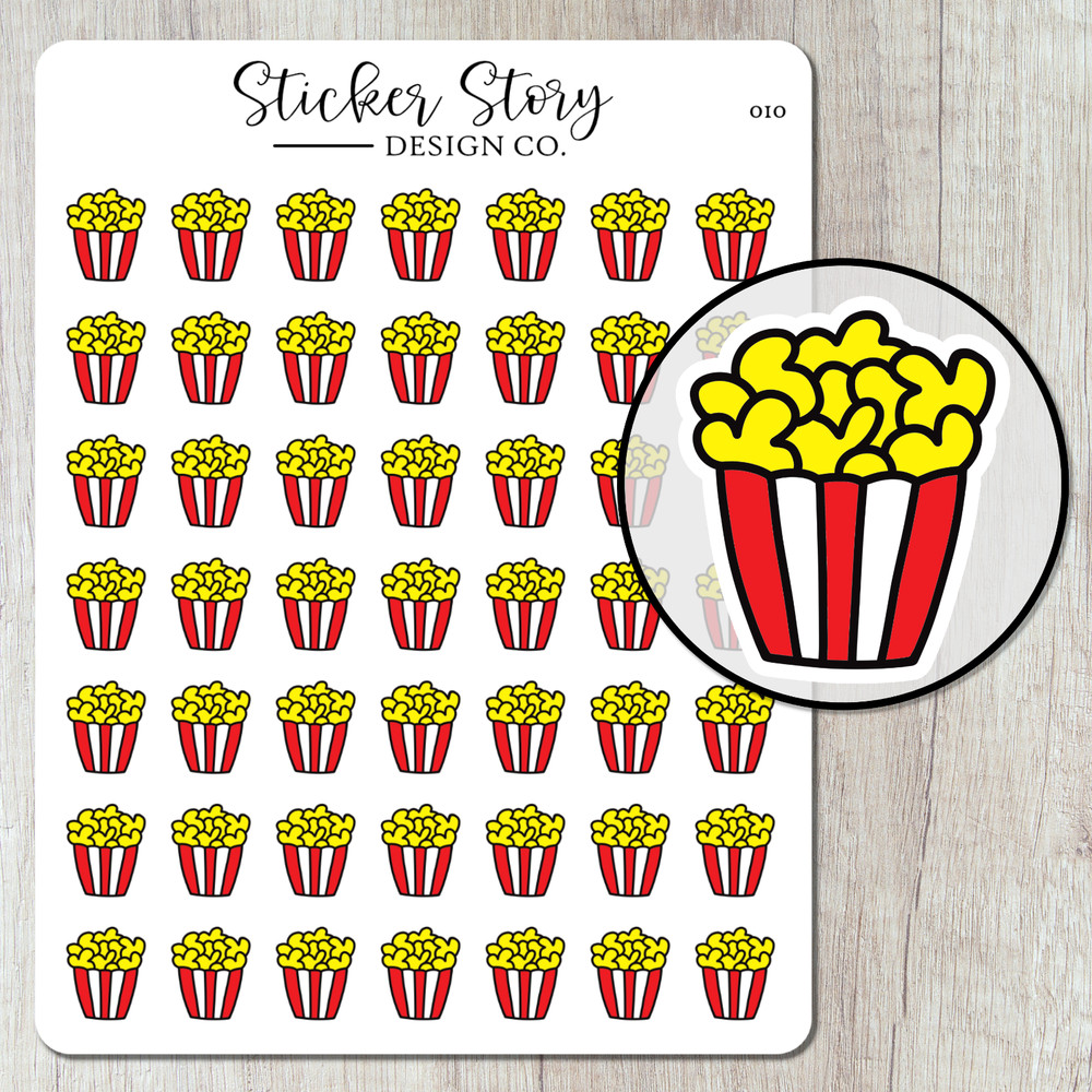 Movie Planner Stickers