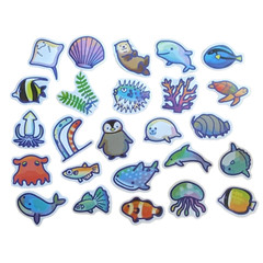 STICKER PACK – Pack #31 – 25 Pieces – Ocean
