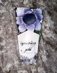 Greenhouse by Russ Petal Purple Fabric Flower Scrapbooking Ariana grande