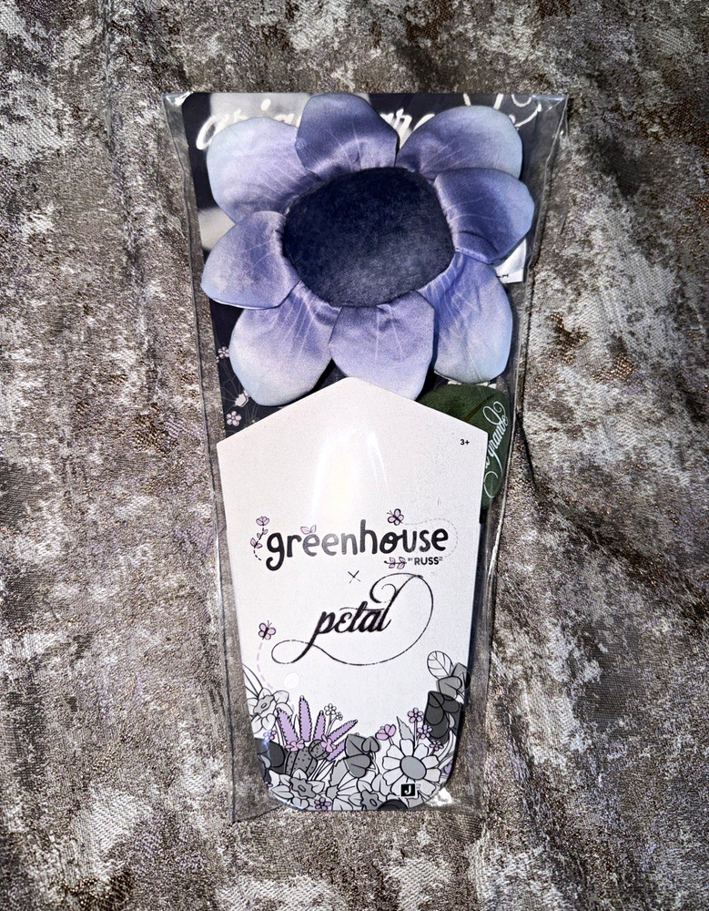 Greenhouse Petal Purple Fabric Flower Scrapbooking Ariana grande