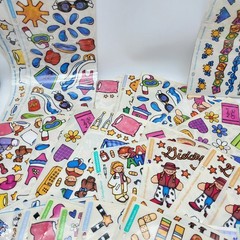 Huge lot of Stickopotamus scrapbook stickers mixed themes Summer Cowboy