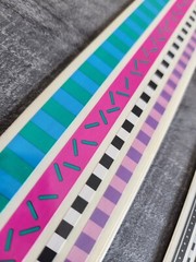 Mrs Grossmans Border Stickers Abstract Concerto Design Lines NEW Retired #38