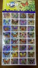 Sticker Craft Lot – Assorted Pages Scrapbook Cut Outs Puffy Love Butterfly Fall