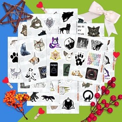 100 Exclusive Therian Vinyl Stickers – Water-Resistant, Fun, and Colorful