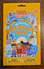Daniel Tiger’s Neighborhood Sticker Pad Book with 4 sticker sheets NEW
