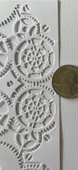 GEAR CARD PANEL Die-Cut(2pc) Steampunk•Cogs•Sprocket •Earthtone•Machine•Antique•