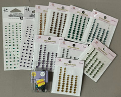 DIY Acrylic Self Adhesive Embellishments Rhinestone, pearls, and more OVER 1,000