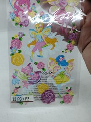 GLITTER FAIRY STICKERS BY STICKO – RETIRED SCRAPBOOKING STICKER