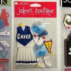 Jolee’s Boutique K&Company Cheer & Dance Scrapbook Sticker Sheet Lot