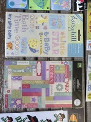 Lot Of 14 Sealed Scrapbook Stickers Colorbok Making Memories Nicole Daisy Hill++