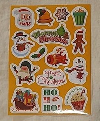 1300+ Assorted Holiday Christmas Stickers Autocollants Puffy Diecuts Paper Epoxy