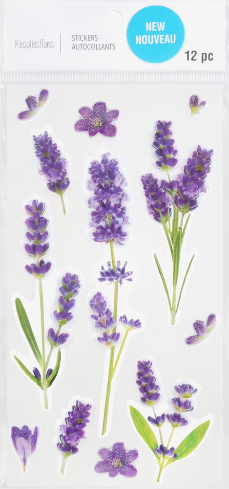 Flowers Flower Lavender Purple Tulip Crocus Spring Recollections Stickers