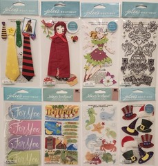 JOLEE’S BOUTIQUE Lot of 31 packs All Dimensional Scrapbooking Stickers