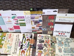 HUGE STICKER LOT~100+ Shts.~Mixed Themes & Brands…..