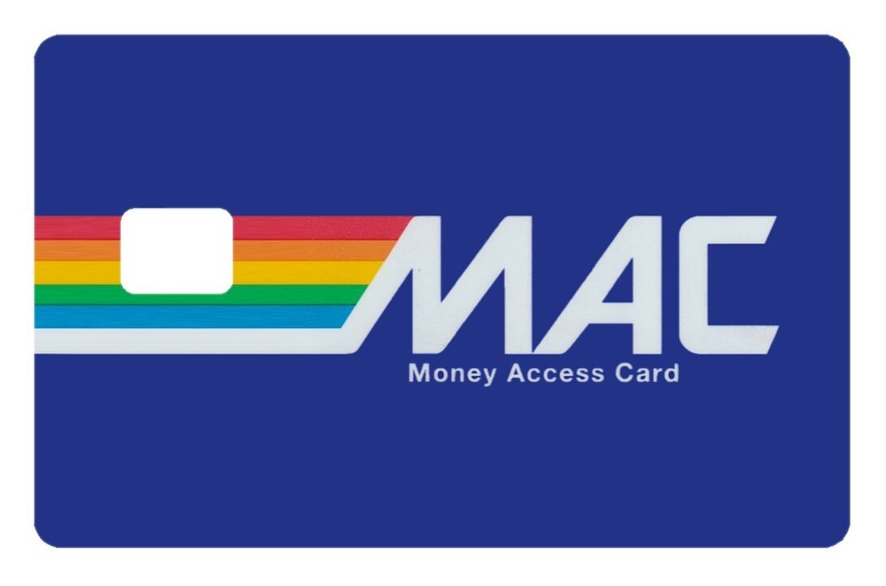 Retro MAC Card – Fan Art Credit Card Decal