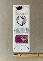 Disney Frozen Assorted Stickers~Sheet Is 11” X 4” & Includes 5 Stickers, New!
