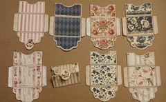 Mini Envelopes Romance Junk Journal Die Cut Tag Scrapbook Cottagecore Bridgerton