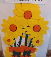 4 Sets Die-Cuts Craft Embellishments Scrapbook, Cards My Sunshine, Flowers #63