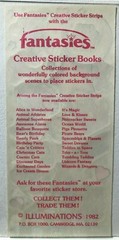 Vintage Stickers Illuminations Fantasies 1983 Teddies In Space 80s Sticker Sheet
