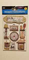 61 Scrapbook Stickers Lot family sports nature thanks Hopes Dreams cowboy 7pks