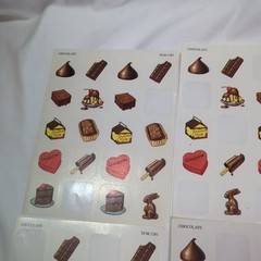 Chocolate Stickers Milk Bar Kisses Truffle Bunny Cake Brownies Sauce