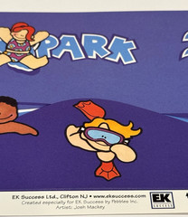 EK Success Scrapbook Title Over-all Water Park Amusement Summer Fun Children NEW