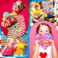600 Pack Cute Waterproof Vinyl Stickers for Kids – Bulk Set for Water Bottles
