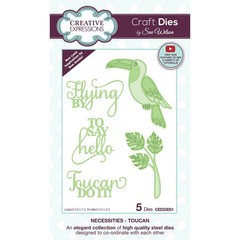 Creative Expressions METAL CUTTING DIE-NECESSITIES COLLECTION / TOUCAN