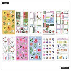 NEW Happy Planner Sticker Book – Brilliant Blooms 606 Pieces 🌹🌺🌷🌸🌼🌻🪻🌿