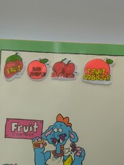 Vintage 1980s Kids Sticker Book, Pac-Man, Q Bert, Scratch N Sniff Etc