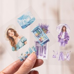 YagCu Season Scrapbook Stickers Set, Summer Junk Journal 3.15 inches,