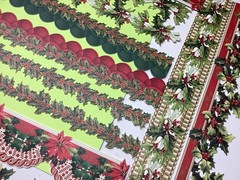 Anna Griffin Holiday Border Stickers 14 Pieces