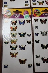 Sticker Creative Play kids Crafts DIY Decoration Scrapbooks Cards- Butterfly