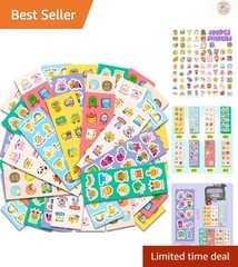 Reusable 400 Pcs Kids Stickers – Fun Classroom Decor & Rewards for Students