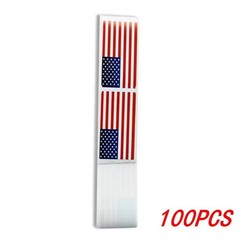 100-250PCS American Flag Stickers Roll | USA Patriotic Labels for Crafts