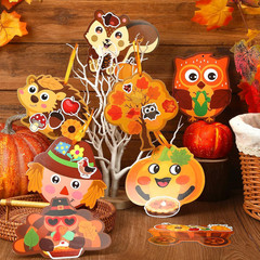 Kids Craft Kit 32Pcs DIY Paper Stickers Ornaments Classroom Party Favor Holiday