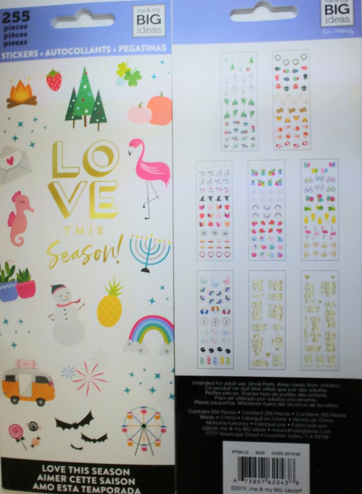 Me & My Big Ideas Sticker Books – YOU Choose!