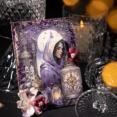 Gothic Witch Magic Scrapbook Paper Junk Journal Album Not Stickers Wall Collage