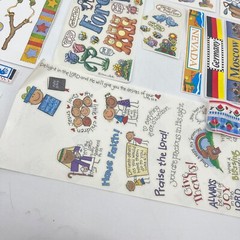 Scapbooking Stickers Karen Foster All My Memories MAMBI Princess Baseball 90s