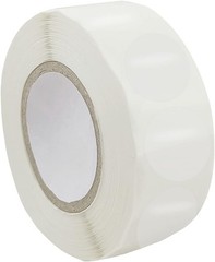 1000 Durable Clear Wafer Seal Labels – 1 Inch Stickers for All Packaging Needs